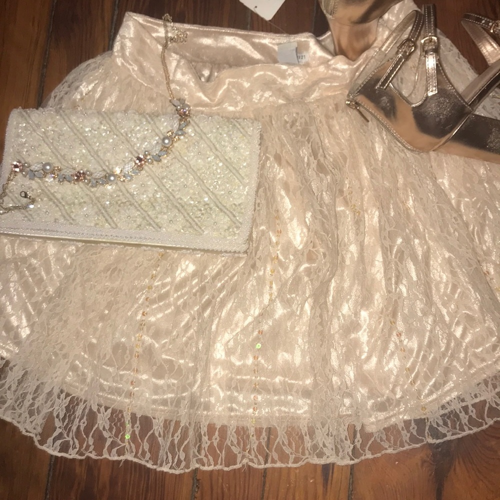 Forever 21 | skirt | pale pink | medium